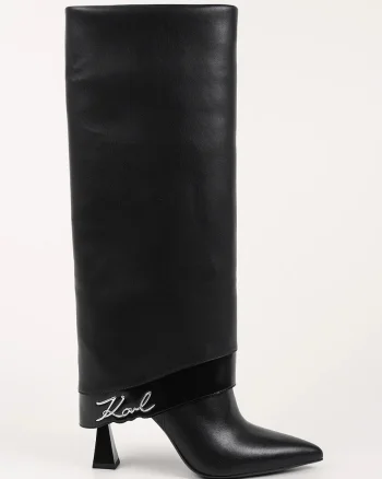 Karl Lagerfeld  ghete de piele DEBUTANTE