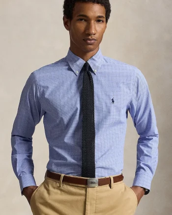 Polo Ralph Lauren  cămașă pentru bărbați din bumbac cu elastan