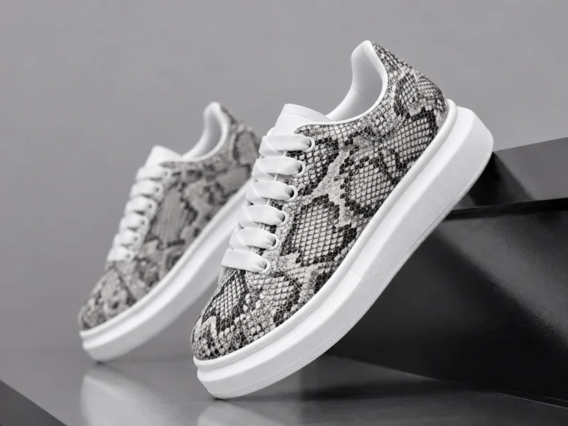 Adidasi barbati casual cu imprimeu 089