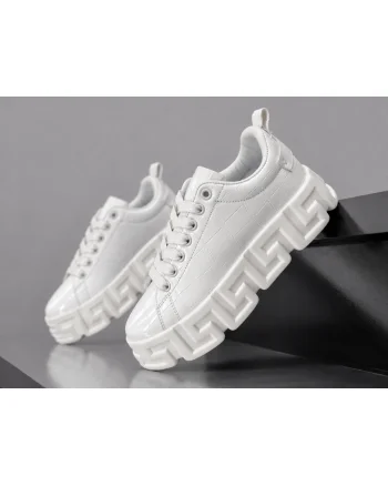Adidasi dama casual albi VSC 082