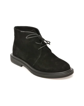 Ghete FLAVIA PASSINI negre, AC6158, din piele intoarsa