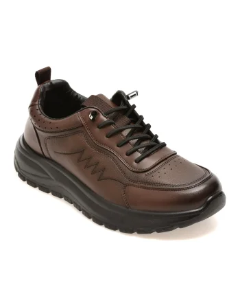 Pantofi sport BITE THE BULLET maro, 86706, din piele naturala
