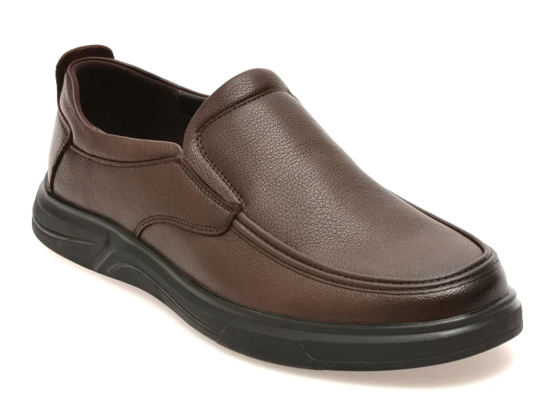 Mocasini BITE THE BULLET maro, 89632, din piele naturala