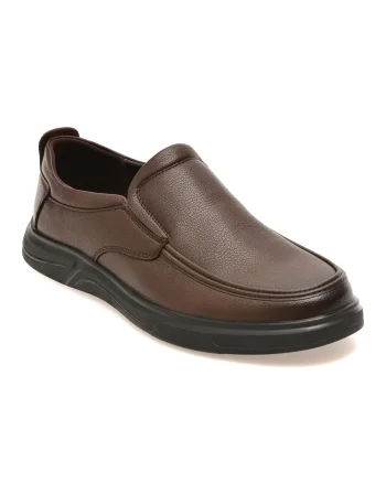 Mocasini BITE THE BULLET maro, 89632, din piele naturala