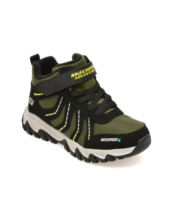 Ghete SKECHERS negre, RUGGED RANGER, din material textil