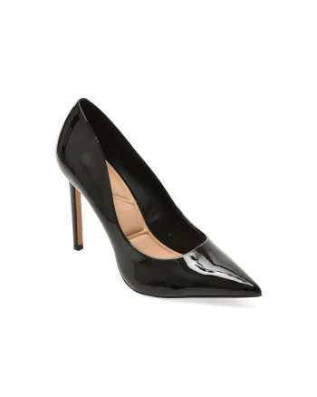 Pantofi eleganti ALDO negri, STESSY 2.0, din piele ecologica lacuita