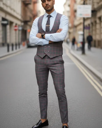 Pantaloni barbati online slim fit  B4147 O3-2.2