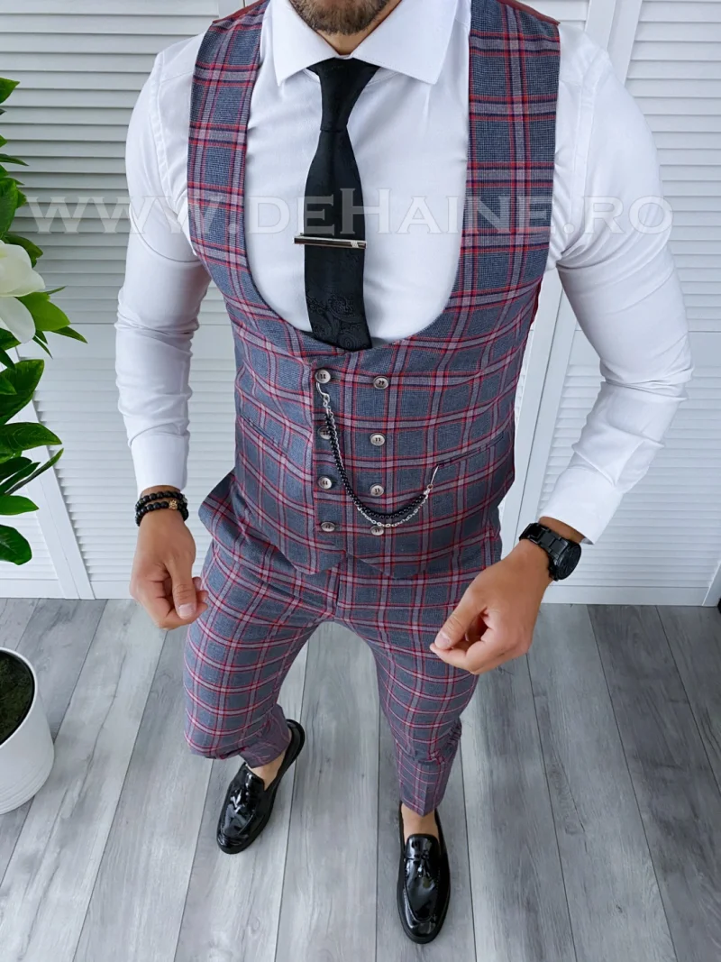 Vesta barbati online slim fit  B4147  O2-3.3