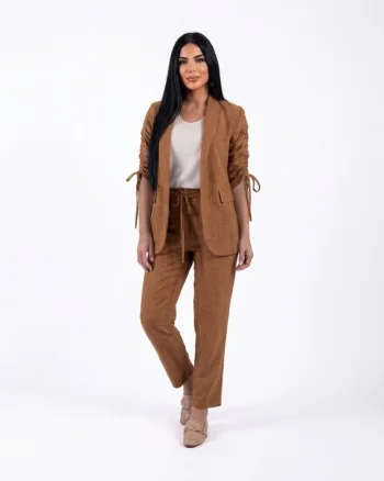 Sacou casual din vascoza