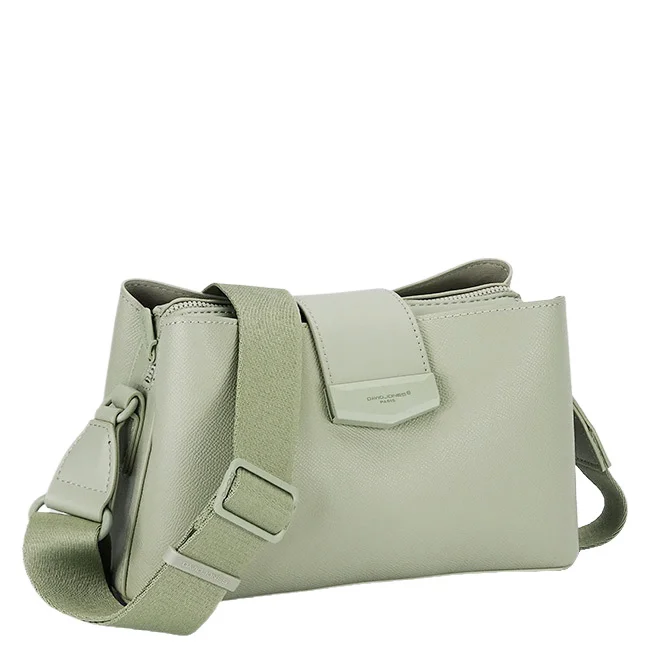 Geanta mica verde deschis crossbody David Jones Paris CM8303 15