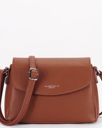 Geanta camel mica FloraCO Paris H6930 16