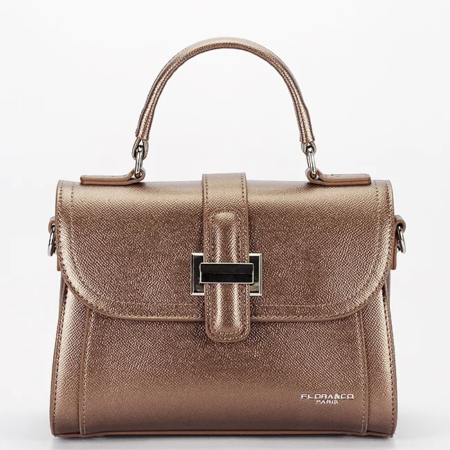 Geanta casual bronz FLORACo F8538 11