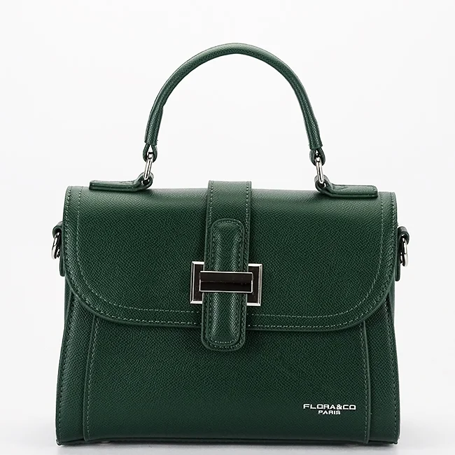 Geanta casual verde FLORACo F8538 11