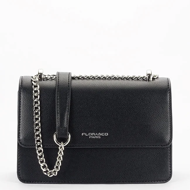 Geanta neagra mica FloraCO Paris F8539 M6