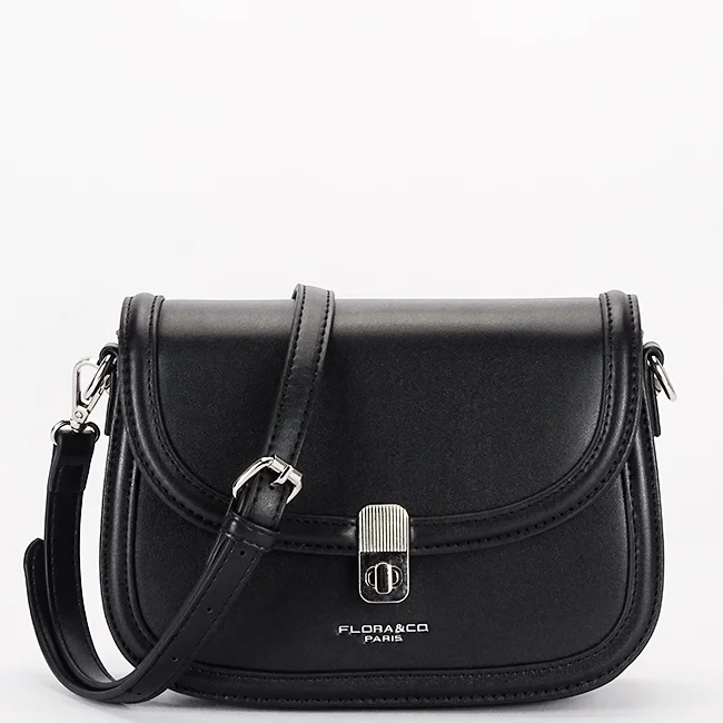 Geanta neagra mica FloraCO Paris F8530 15