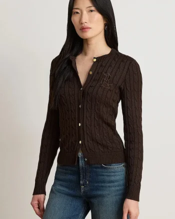 Lauren Ralph Lauren  cardigan pentru femei cu bumbac