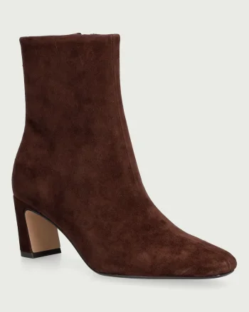 Steve Madden  botine pentru femei din piele întoarsă Willah