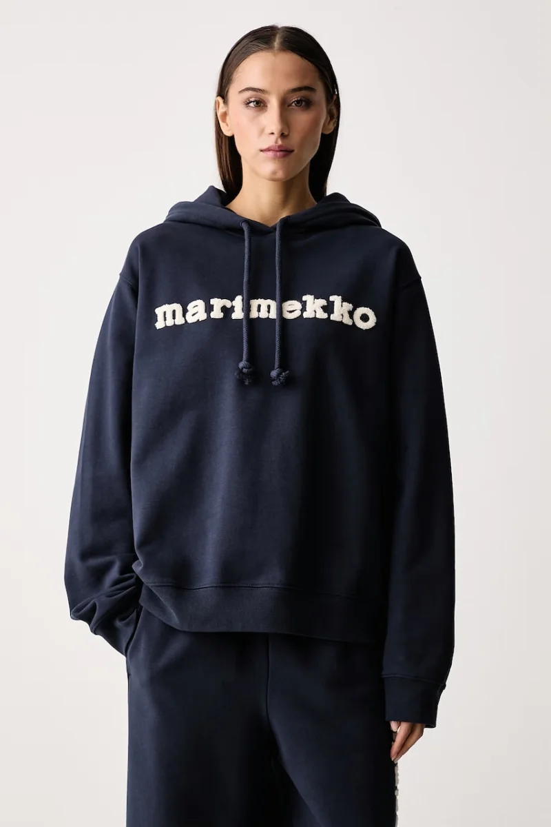 Marimekko  hanorac cu glugă pentru femei din bumbac