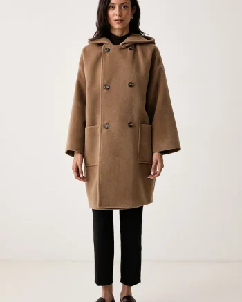 Weekend Max Mara  palton pentru femei cu lână WKDTROPICO