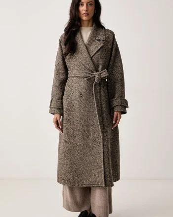 Weekend Max Mara  palton pentru femei din lână WKDTEMA