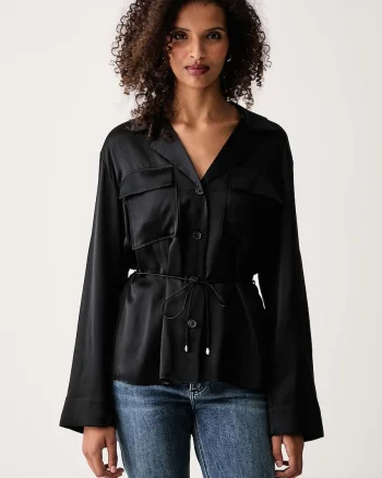 rag & bone  cămașă de damă din mătase Sonny