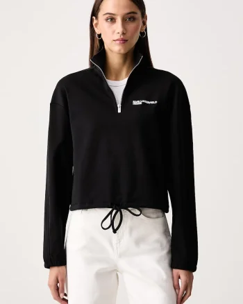Karl Lagerfeld Jeans  hanorac pentru femei din bumbac