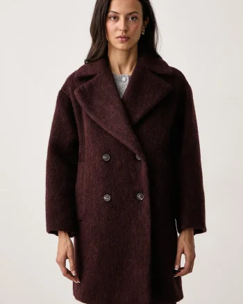 Weekend Max Mara  palton pentru femei cu lână WKDACCENTO
