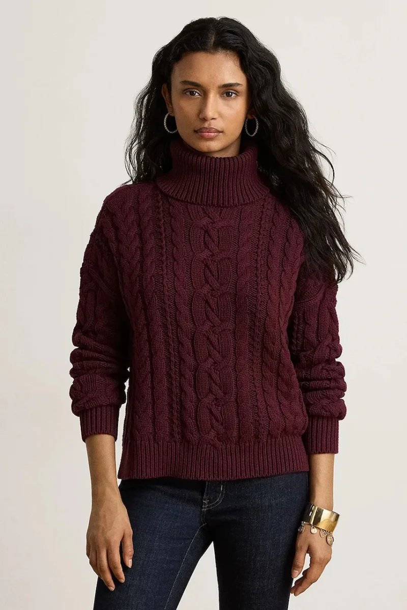 Lauren Ralph Lauren  pulover pentru femei din bumbac