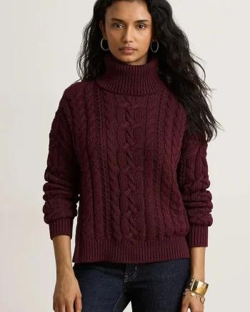Lauren Ralph Lauren  pulover pentru femei din bumbac
