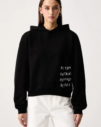 Karl Lagerfeld Jeans  hanorac pentru femei din bumbac x Pietro Terzini