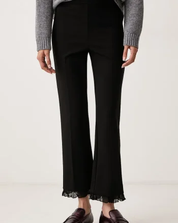 Twinset  pantaloni pentru femei cu vâscoză