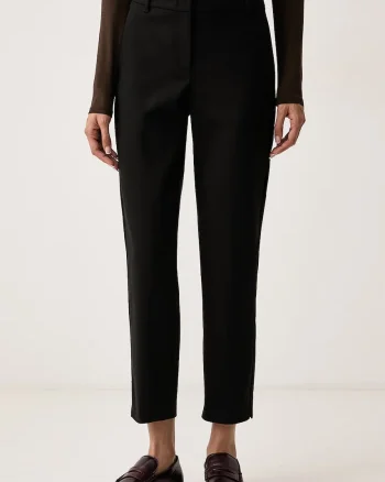 Marella  pantaloni de costum pentru femei cu bumbac MLLTECNICO