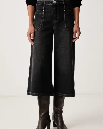Mos Mosh  blugi wide leg pentru femei