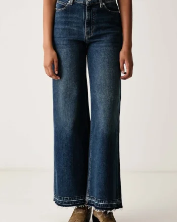 Zadig&Voltaire  blugi wide leg pentru femei ELI