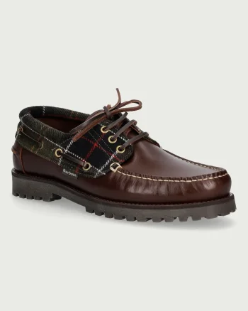 Barbour  mocasini pentru bărbați din piele Deck