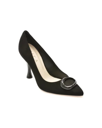 Pantofi eleganti EPICA negri, 1228909, din nabuc