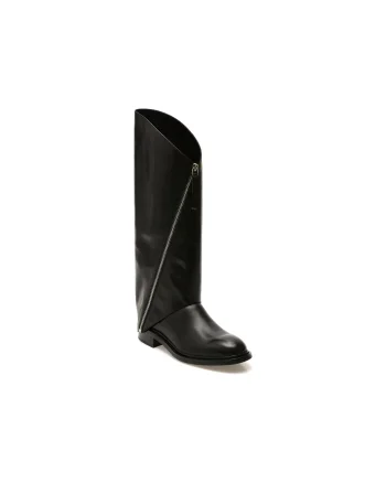 Cizme EPICA PREMIUM negre, 1723, din piele naturala