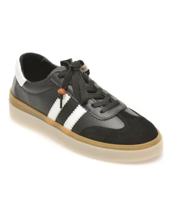 Pantofi sport FLAVIA PASSINI negri, BUL1454, din piele naturala