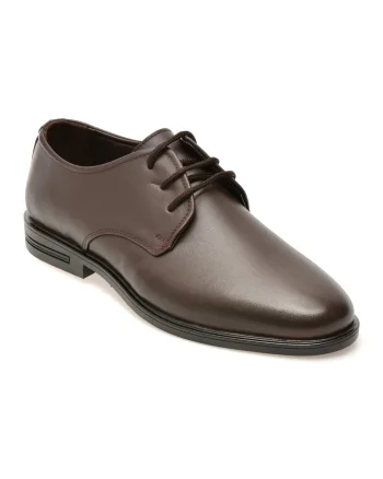 Pantofi eleganti OTTER maro, DD611, din piele naturala