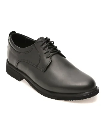 Pantofi eleganti BITE THE BULLET negri, RZ004, din piele naturala