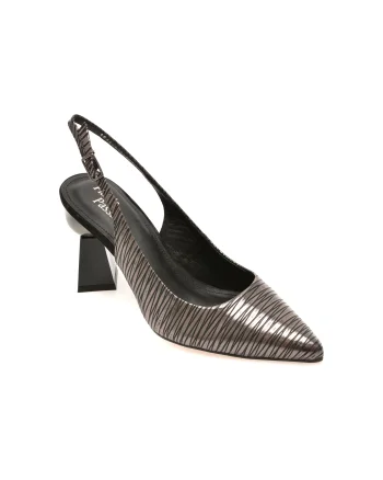 Pantofi eleganti FLAVIA PASSINI gri, 1844704, din piele naturala