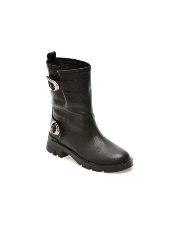 Ghete GRYXX negre, 4846201, din piele naturala