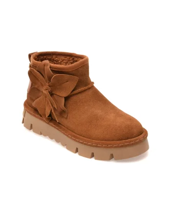 Ghete GRYXX maro, 3745041, din piele intoarsa