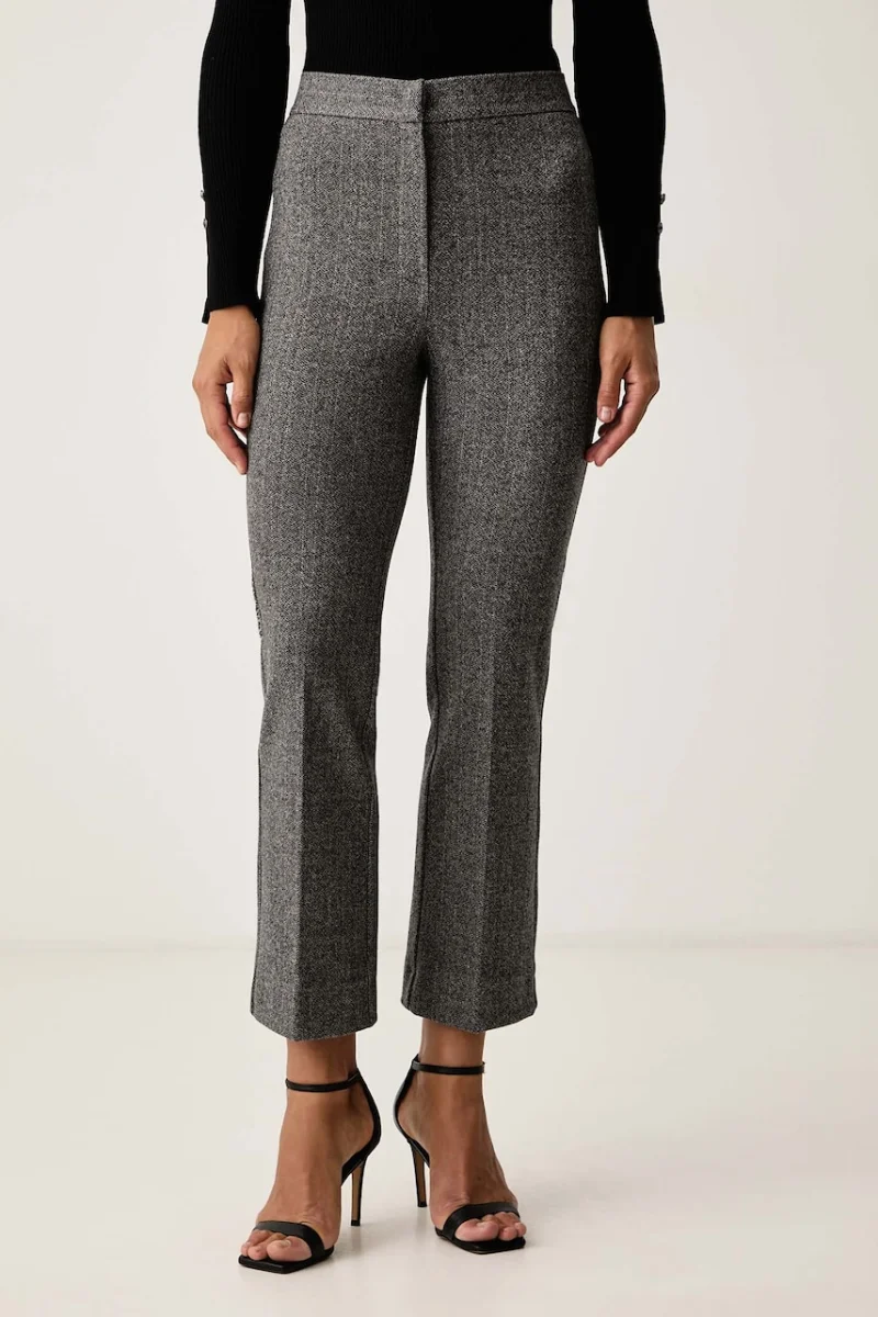 Marella  pantaloni de costum pentru femei cu bumbac Emme by