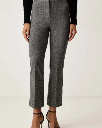 Marella  pantaloni de costum pentru femei cu bumbac Emme by