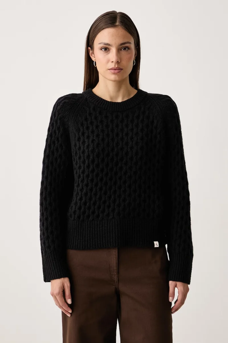 Calvin Klein Jeans  pulover pentru femei cu lână