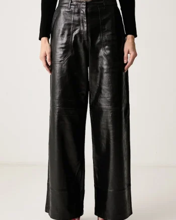 Karl Lagerfeld  pantaloni pentru femei din piele