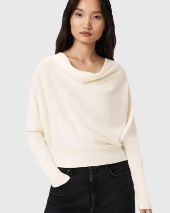 AllSaints  pulover pentru femei din lână RIDLEY