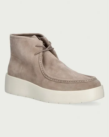 Calvin Klein  ghete pentru bărbați din piele întoarsă FLATF LACE UP APR CUT BOOT