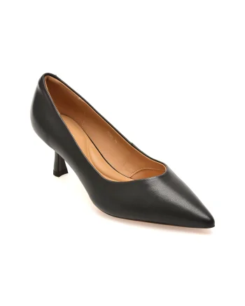 Pantofi eleganti EPICA negri, 5555, din piele naturala